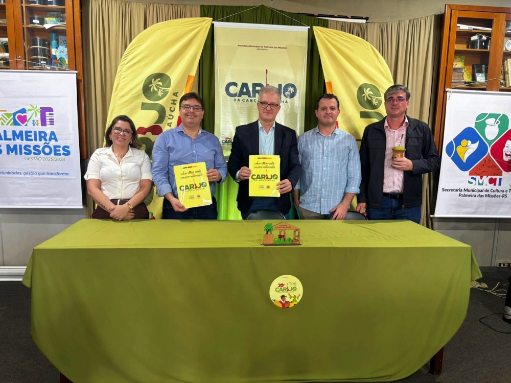 Divulgadas as músicas selecionadas para o 39º Carijo da Canção Gaúcha