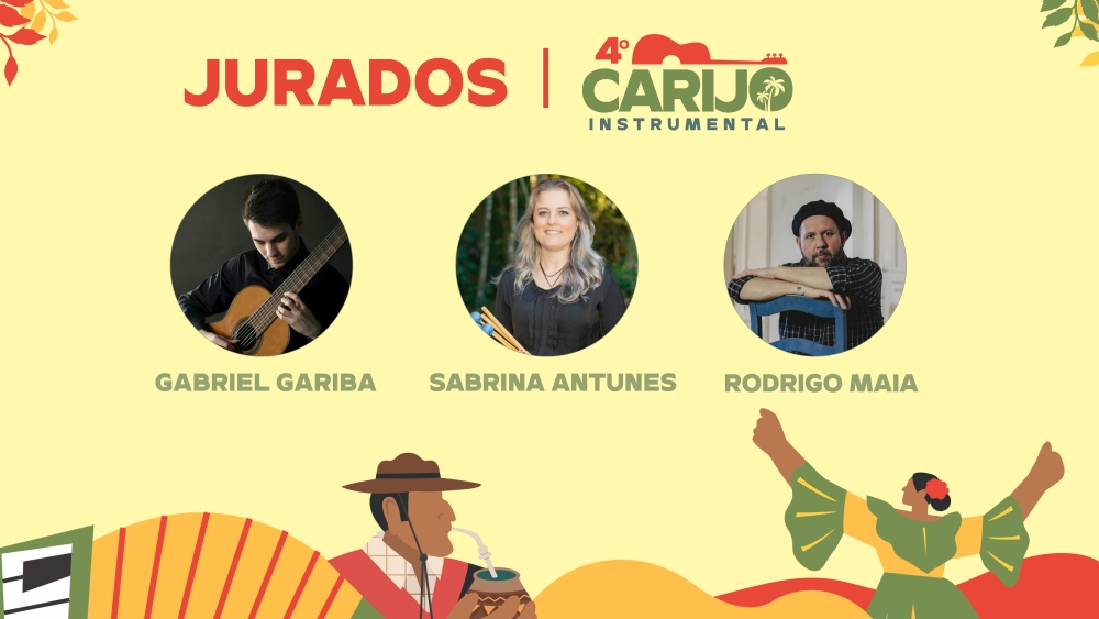 Definida a comissão julgadora do 4º Carijo Instrumental
